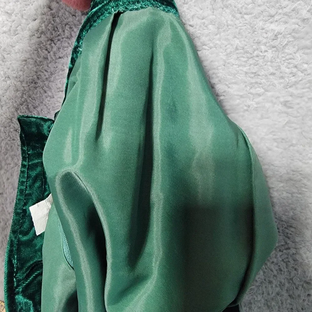 Vintage Cloak of Many Colors Liberty Lucrezia Green Velvet Top & Skirt Size 12‎ - Picture 14 of 14